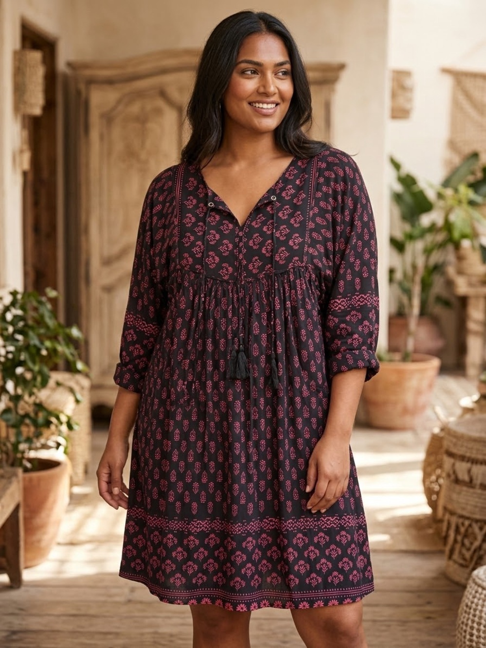 Beach lunch lounge MSRP $68 PTP 24” Boho Dress